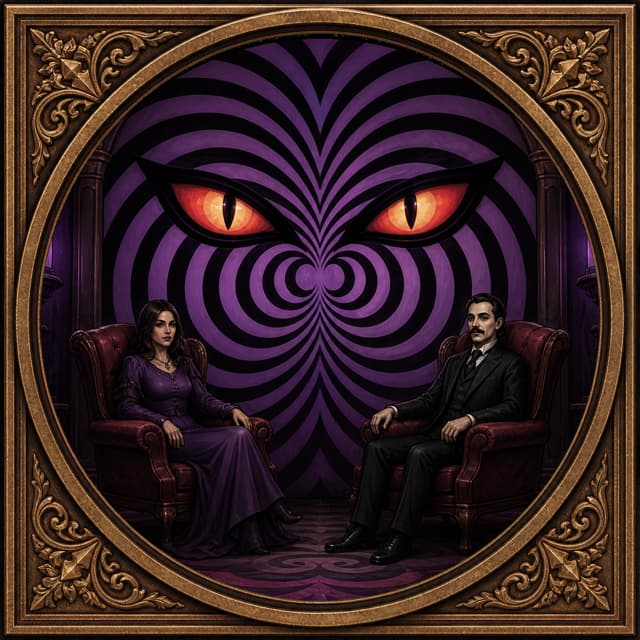 Hypnotist karakter çizimi