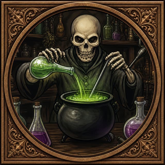Poisoner karakter çizimi